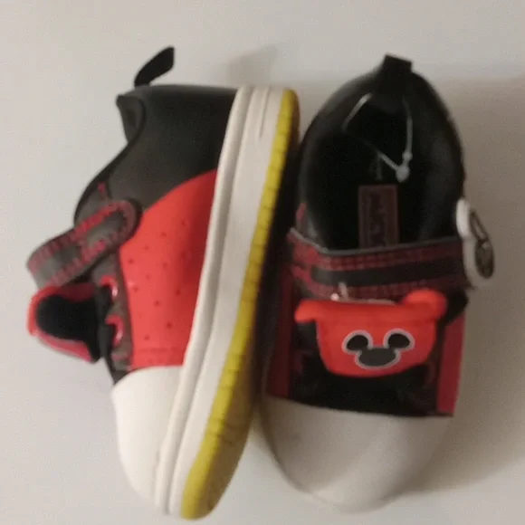 Mickey Mouse Baby Toddler Shoes 4 - Picture 4 of 6